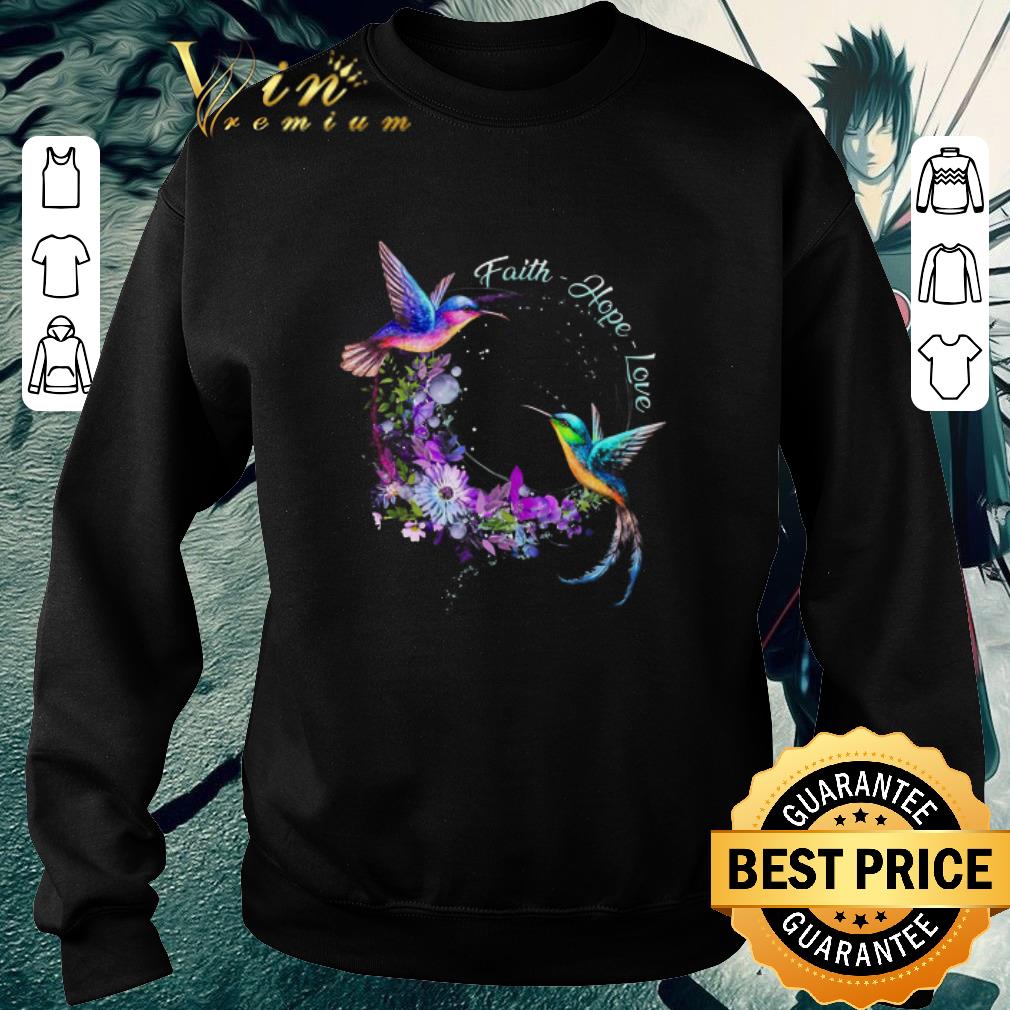 Pretty Bee Hummingbird Faith Hope Love shirt 5 Pretty Bee Hummingbird Faith Hope Love shirt
