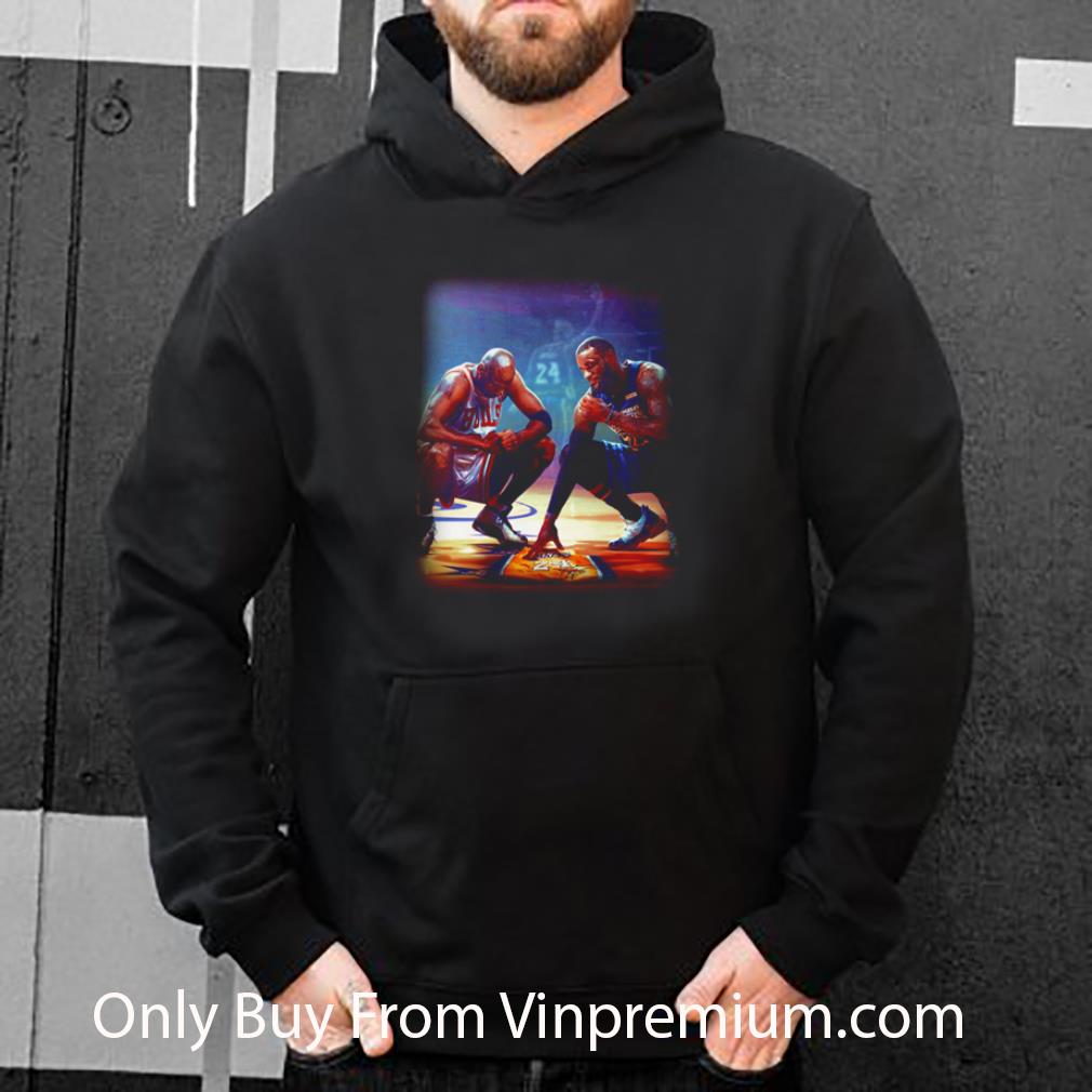 Pretty Michael Jordan Lebron James Rip Kobe Bryant shirt