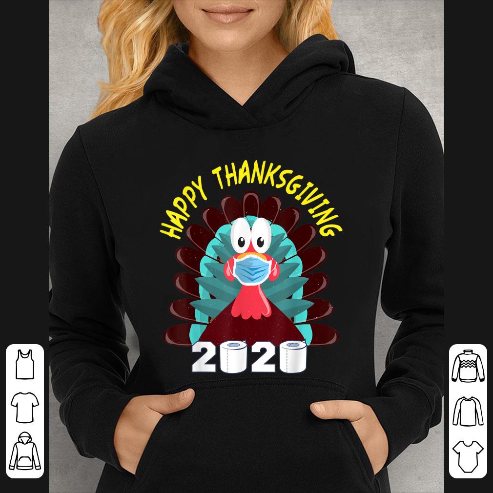 Official Happy Thanksgiving Turkey Face Mask Quarantine 2020 shirt