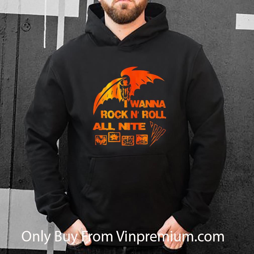 Nice I Wanna Rock N’roll All Nite shirt