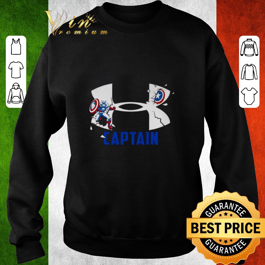 Original Captain America Under Armour Logo shirt