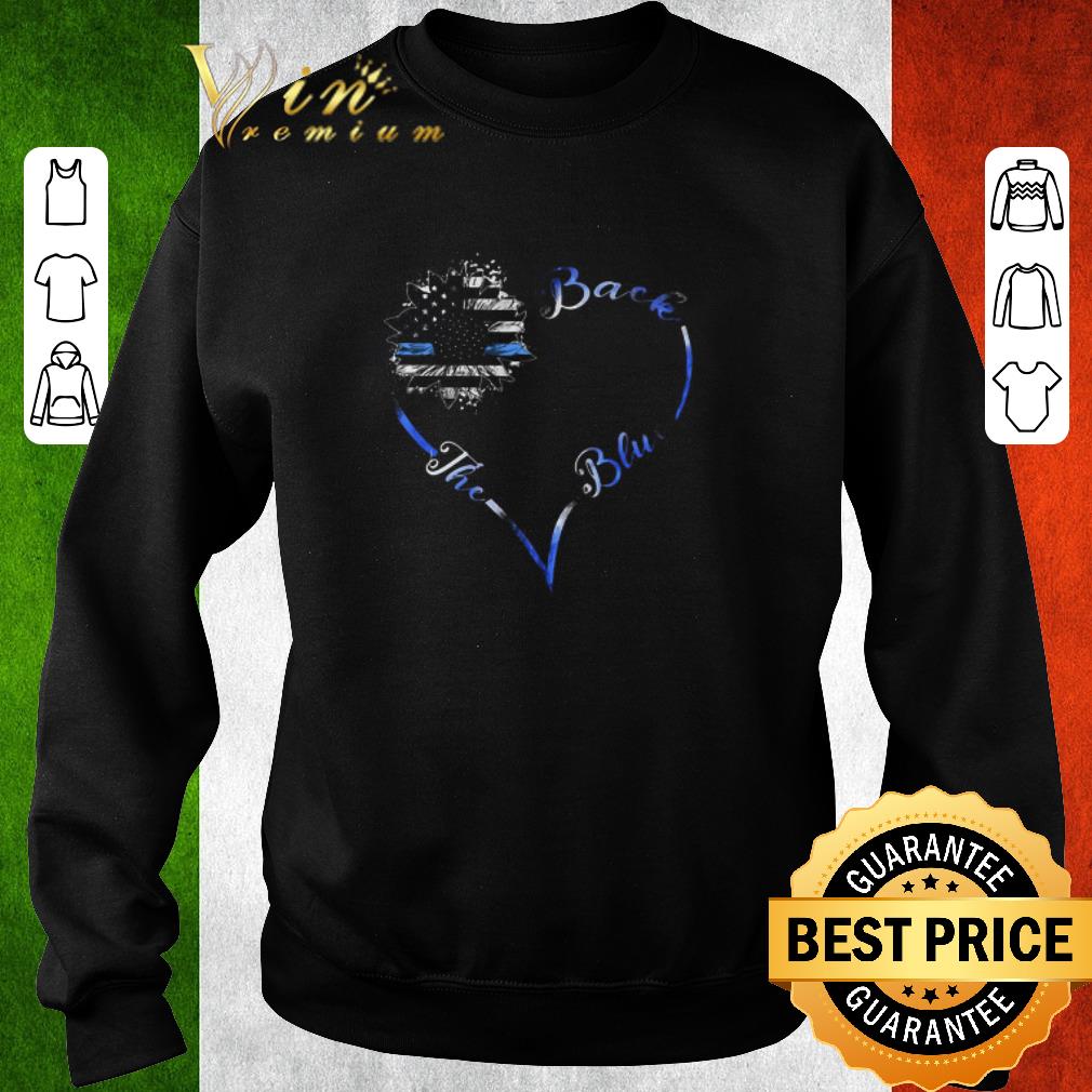 Pretty Back The Blue Heart shirt