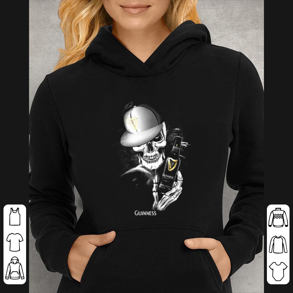 Original Skeleton Holding Guinness Beer Logo shirt