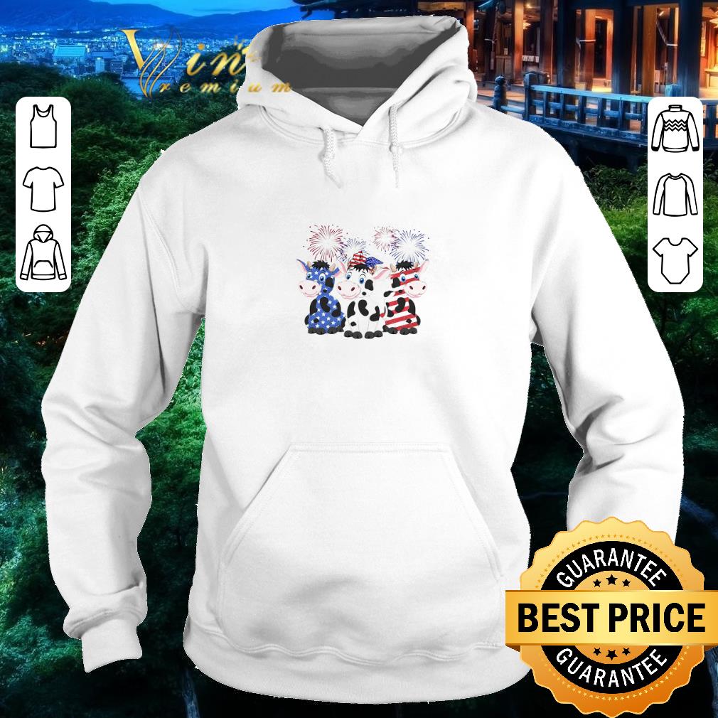 Original Cows Blue White Red American Flag shirt 5 Original Cows Blue White Red American Flag shirt