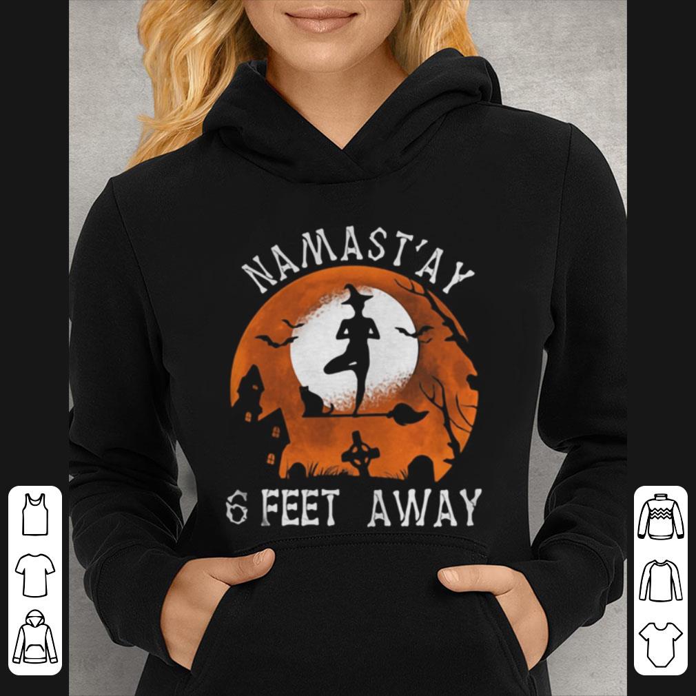 Hot Witch Namastay 6 Feet Away Sunset shirt 5 Hot Witch Namastay 6 Feet Away Sunset shirt