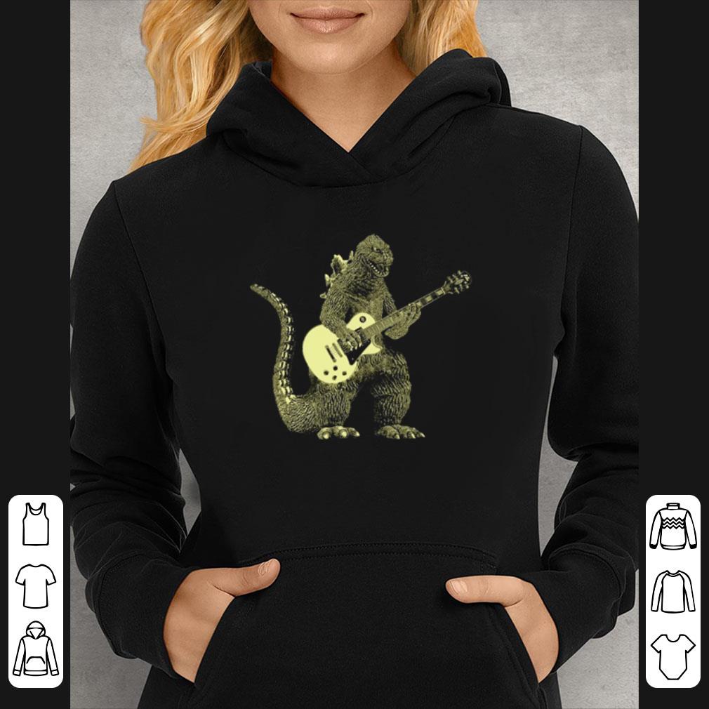 Top Godzilla Playing Guitar shirt