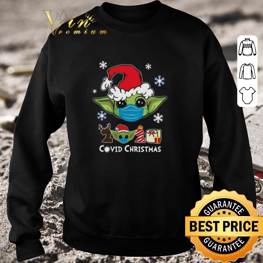 Hot Santa Baby Yoda Face Mask 2020 Toilet Paper Covid 19 Christmas Sweater shirt