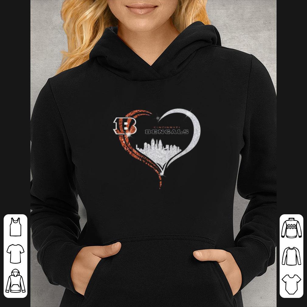 Top Love Cincinnati Bengals Logo Heart Diamond shirt 5 Top Love Cincinnati Bengals Logo Heart Diamond shirt