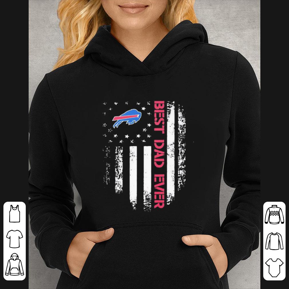 Top Buffalo Bills Best Dad Ever American Flag Father's Day shirt