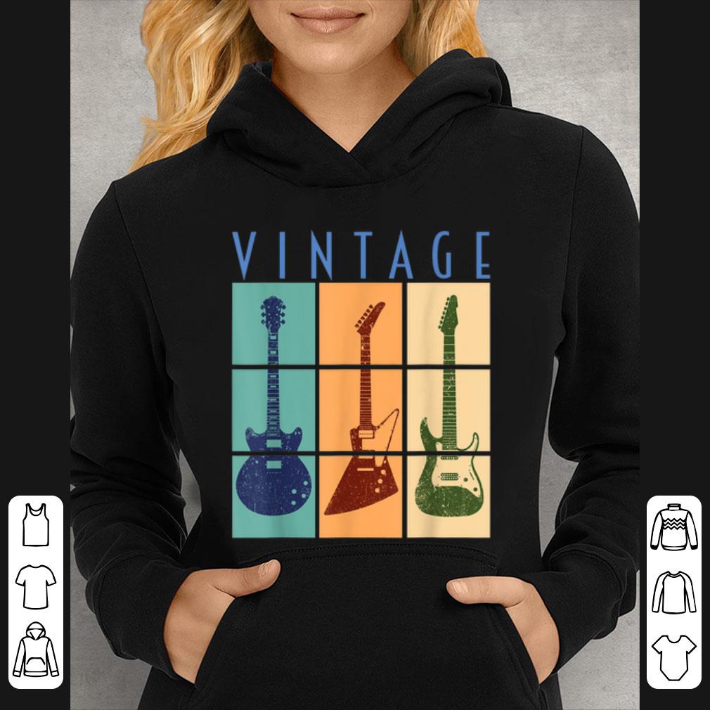 Premium Guitar Vintage Guitar Lovers shirt