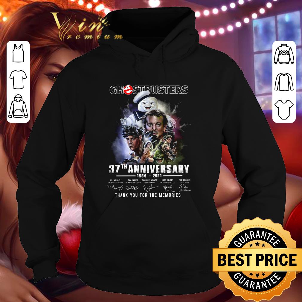 Awesome All character Ghostbusters 37th Anniversary 1984-2021 Signatures shirt 7 All character Ghostbusters 37th Anniversary 1984-2021 Signatures shirt