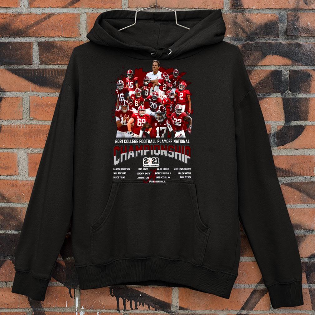Premium 2021 College Football Playoff National Championship 2021 Alabama Crimson Tide shirt 7 2021 College Football Playoff National Championship 2021 Alabama Crimson Tide shirt