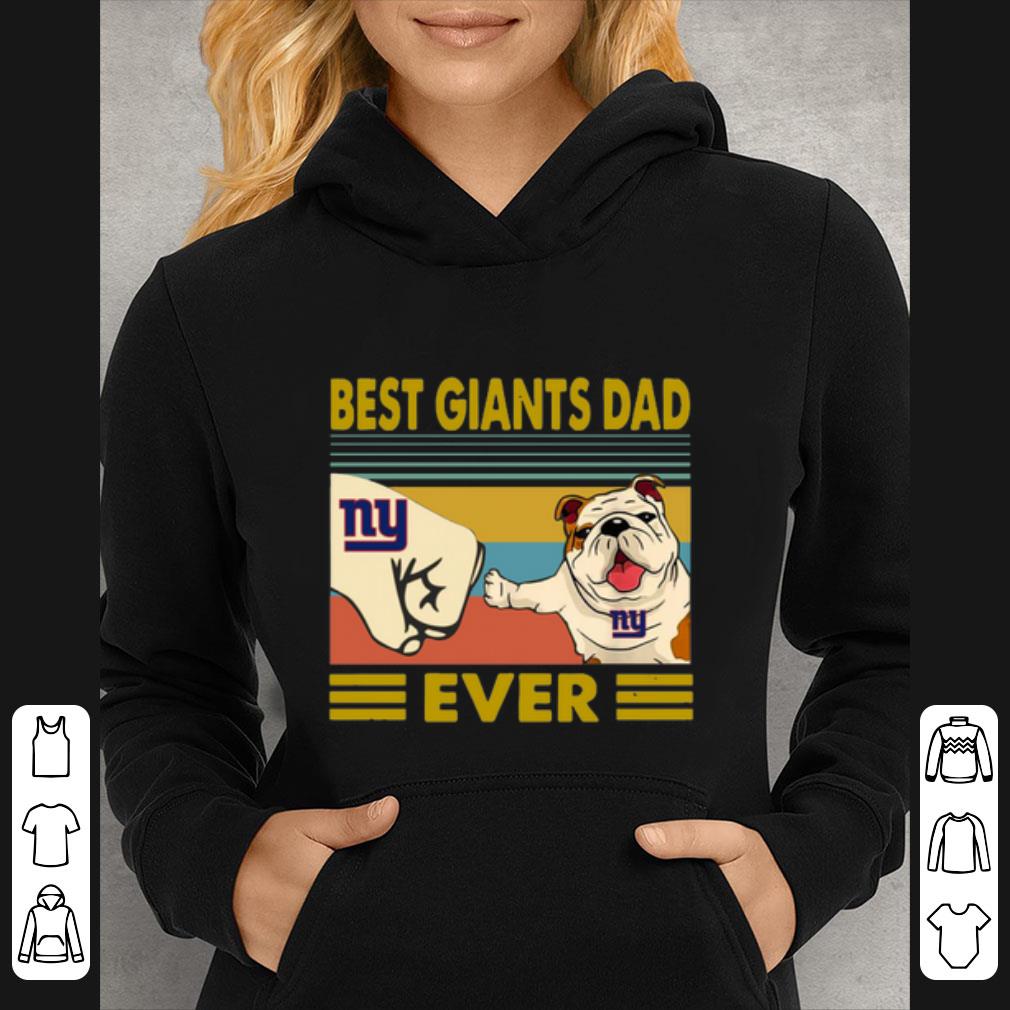 Premium Vintage Best Giants Dad Pug Dog Ever shirt 5 Premium Vintage Best Giants Dad Pug Dog Ever shirt
