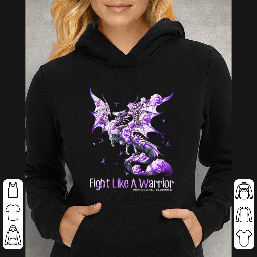 Top Dragon fight like a warrior Fibromyalgia Awareness shirt 5 Top Dragon fight like a warrior Fibromyalgia Awareness shirt