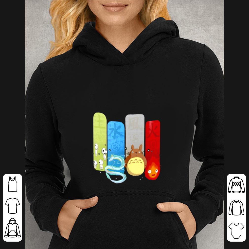 Pretty Studio Ghibli elements air fire earth water shirt 5 Pretty Studio Ghibli elements air fire earth water shirt
