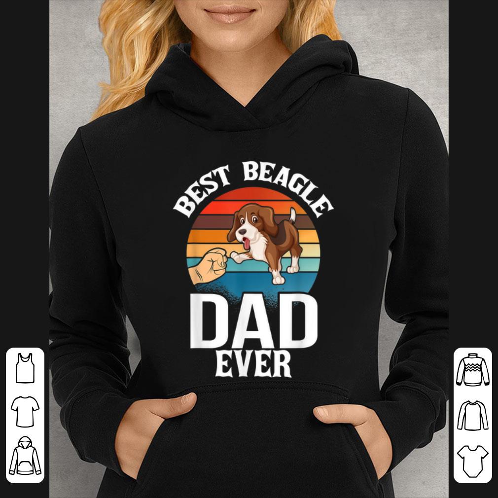 Original Best Dog Dad Ever Beagle Vintage Dog Lovers shirt