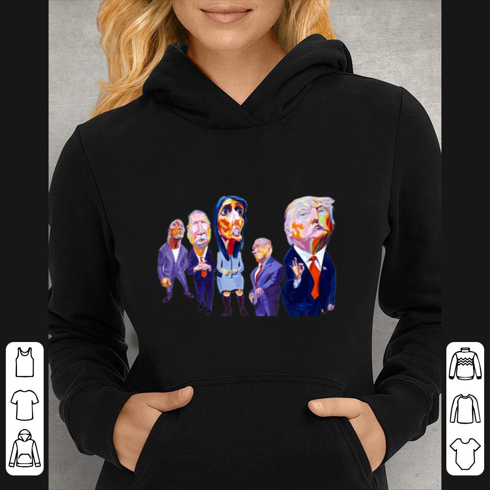 Original Donald Trump Dwayne Johnson John Kasich Nikki Haley Mike Pence shirt