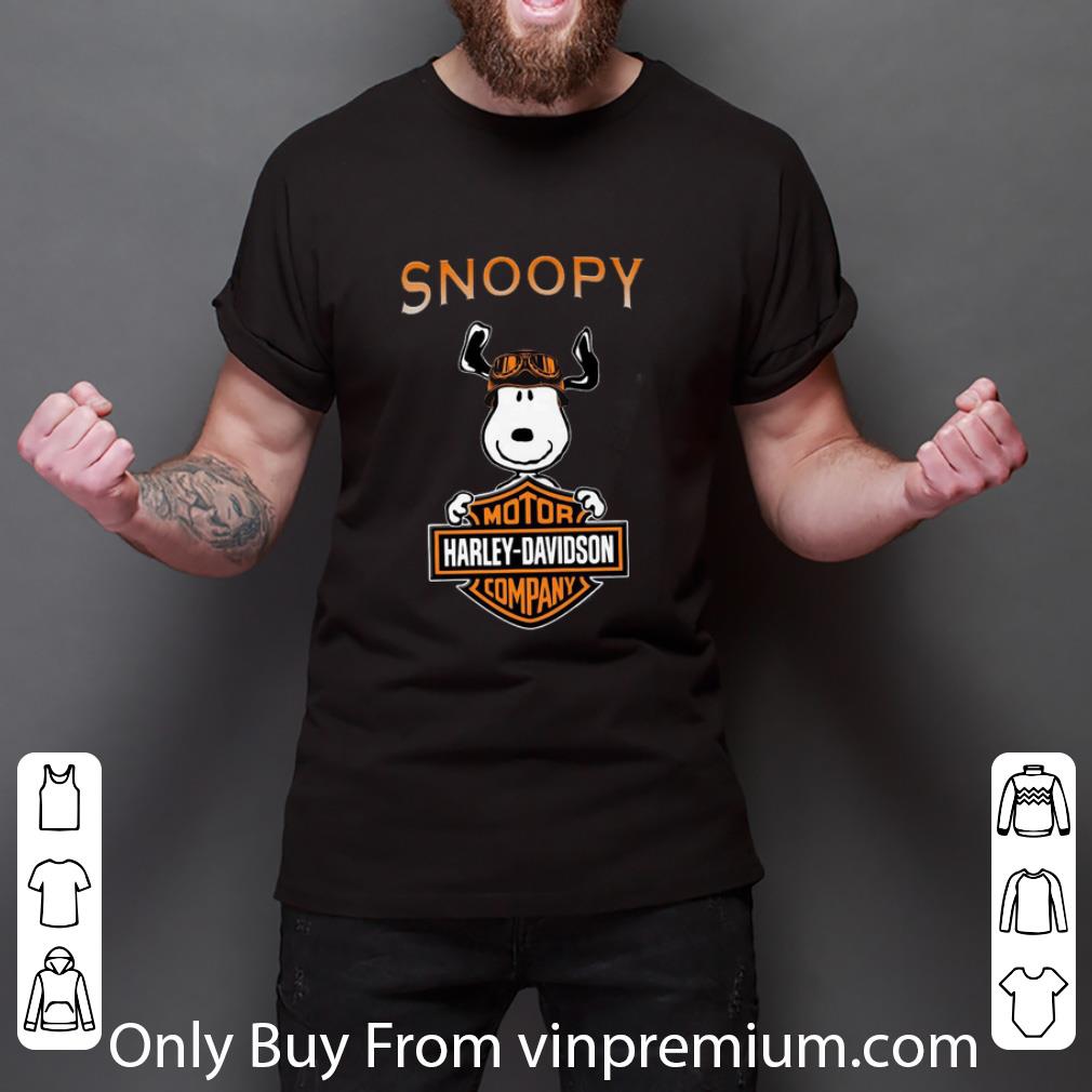 Official Snoopy Motor Harley Davidson shirt 2 Official Snoopy Motor Harley Davidson shirt 3
