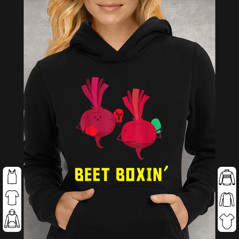 Top Beet Boxing Funny Boxer Vegetable Pun shirt