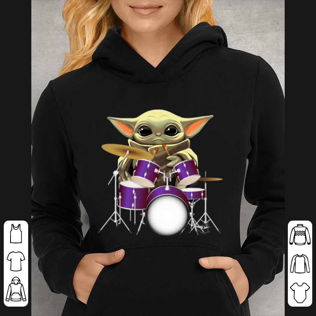 Original Baby Yoda for drummers Star Wars Mandalorian shirt