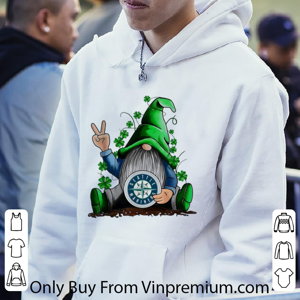 Official Gnomes Hug Seattle Mariners Baseball Shamrock shirt