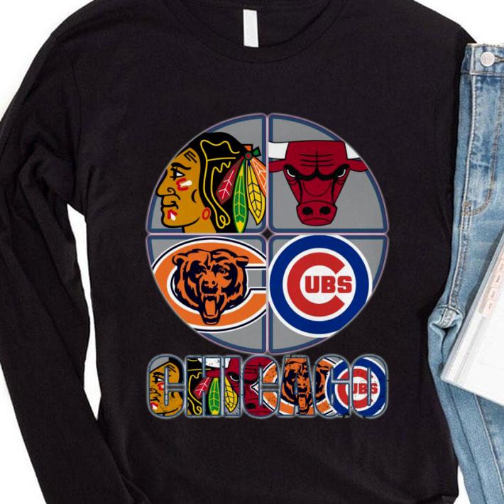 Best Chicago Sports Team Chicago Bears Bulls Cubs and Chicago Blackhawks Shirt 7 Chicago Sports Team Chicago Bears Bulls Cubs and Chicago Blackhawks Shirt