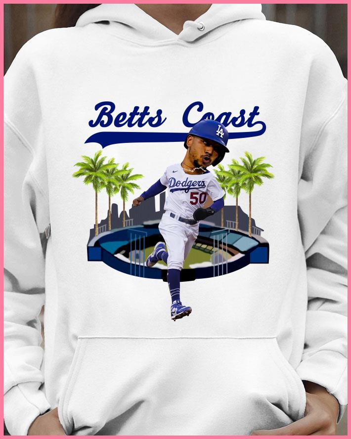 Hot Betts Mookie Betts Coast Los Angeles Dodger White shirt 7 Betts Mookie Betts Coast Los Angeles Dodger White shirt