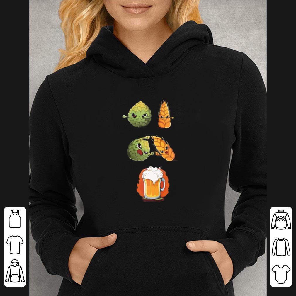 Great Dragon Ball Z Hops Fusion Barley Beer shirt