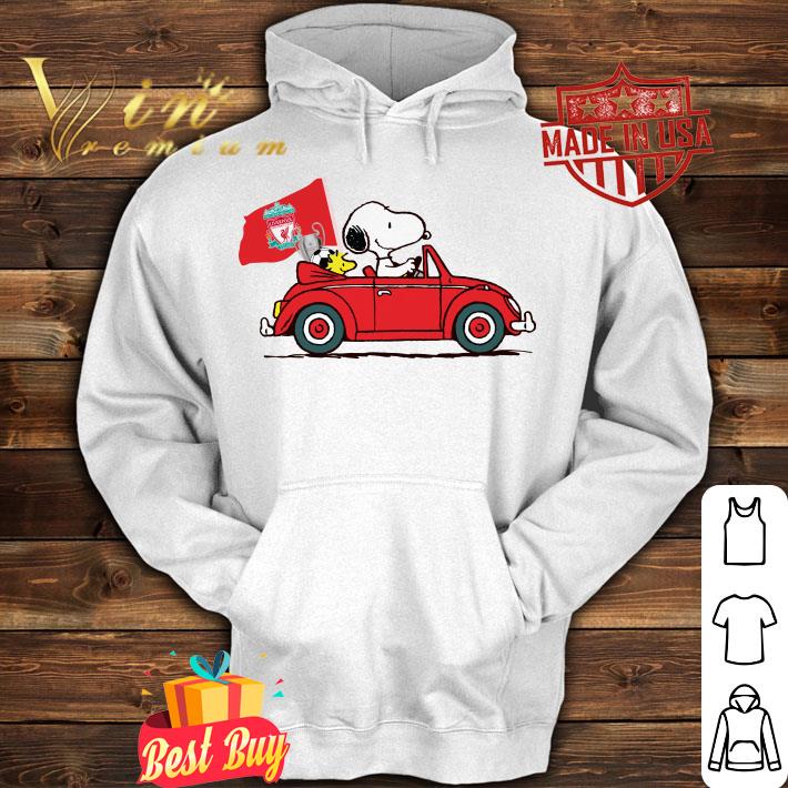 Premium Snoopy Driving Car Liverpool shirt 7 Snoopy Driving Car Liverpool shirt