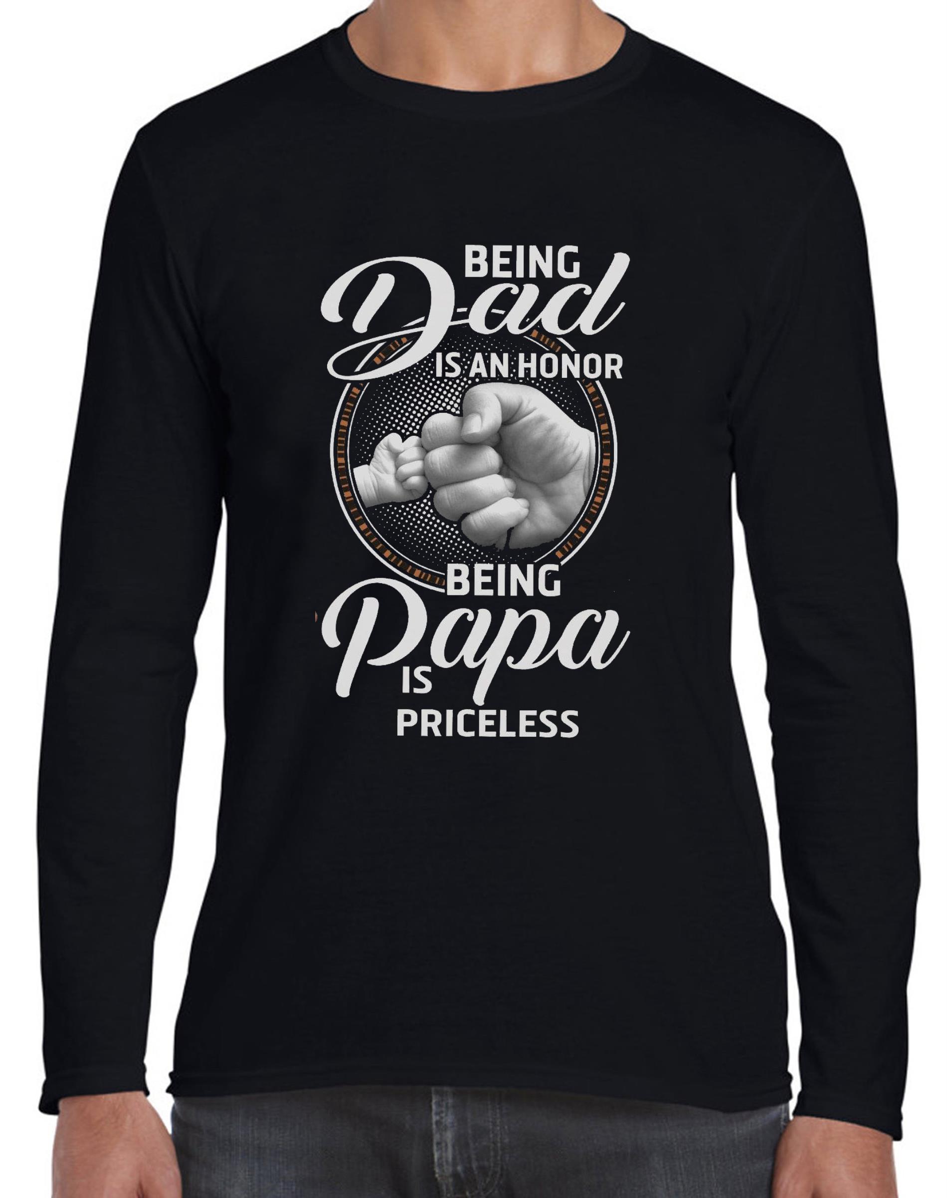 Cat What? Funny Black Cat Shirt, Murderous Cat With Knife Pullover Shirt 7 Being Dad Is An Honor Long Sleeve Shirt