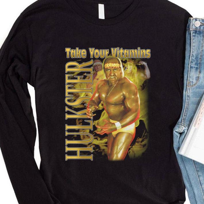 Official Hulk Hogan Hulkster Take Your Vitamins WWE WWF Vintage Style Shirt 7 Hulk Hogan Hulkster Take Your Vitamins WWE WWF Vintage Style Shirt