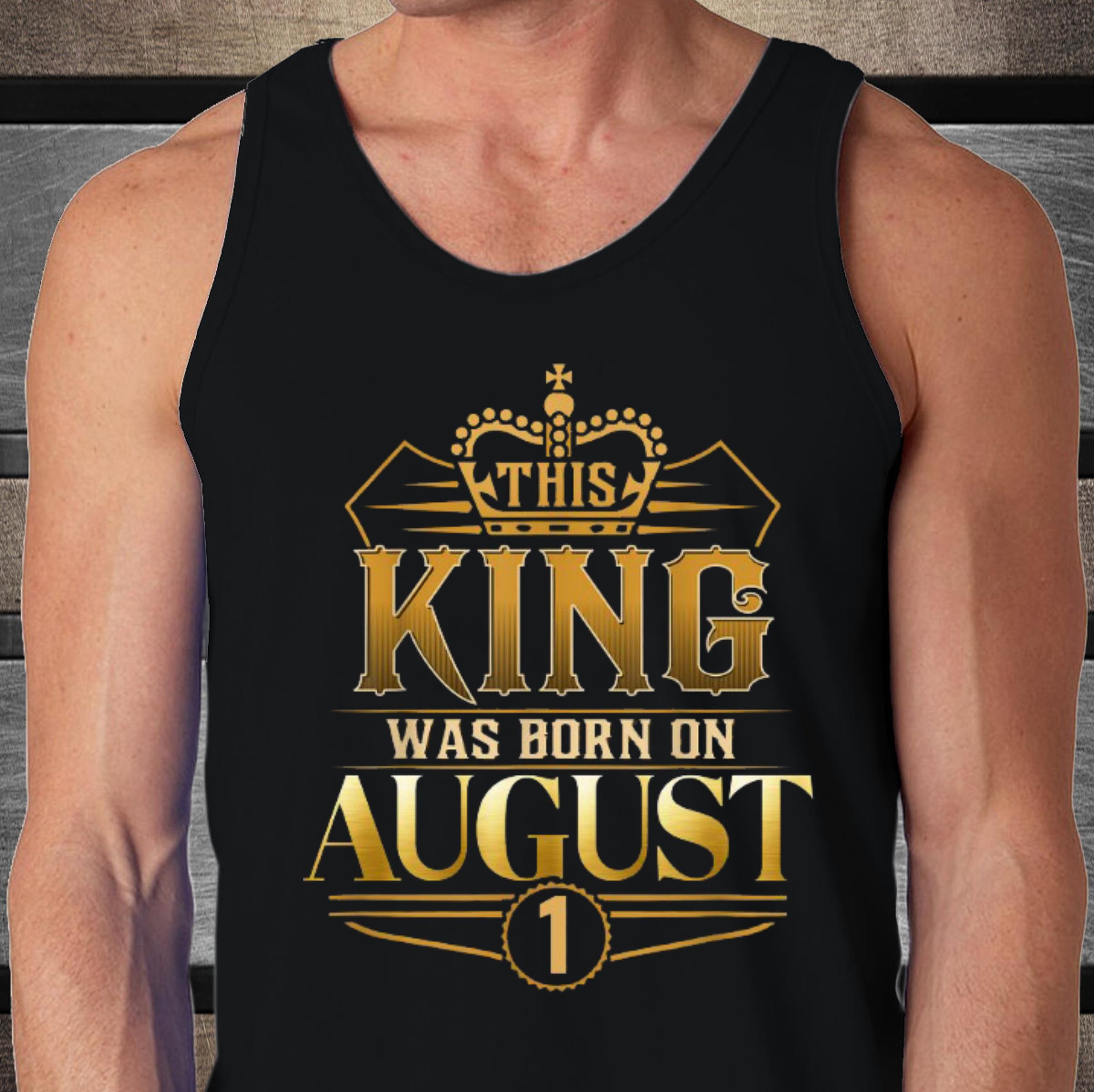 Cat What? Funny Black Cat Shirt, Murderous Cat With Knife Pullover Shirt 5 Kings Are Born In August Tank Top Shirt