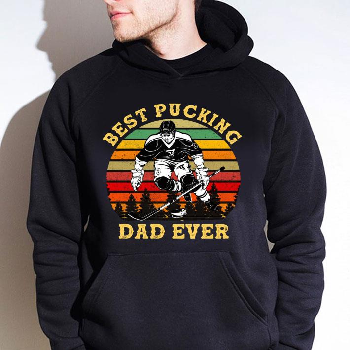 Best Retro Vintage Best Hockey Dad Ever Gift Best Pucking Dad Ever Fathers Day Shirt 7 Retro Vintage Best Hockey Dad Ever Gift Best Pucking Dad Ever Fathers Day Shirt