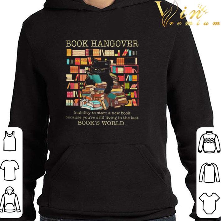 Black Cat Book hangover books world shirt 5 Black Cat Book hangover books world shirt
