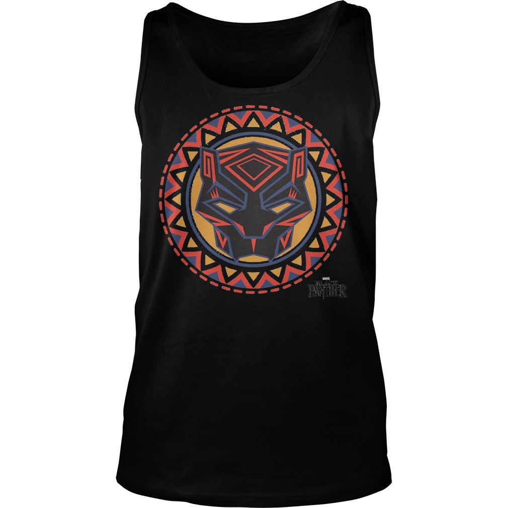 Marvel Black Panther Movie Geometric Pattern Mask Shirt 7 Marvel Black Panther Movie Geometric Pattern Mask Tanktop