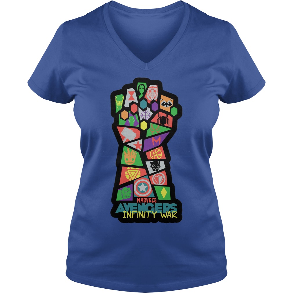 Avengers Infinity War Pop Art Shirt 5 Avengers Infinity War Pop Art V Neck