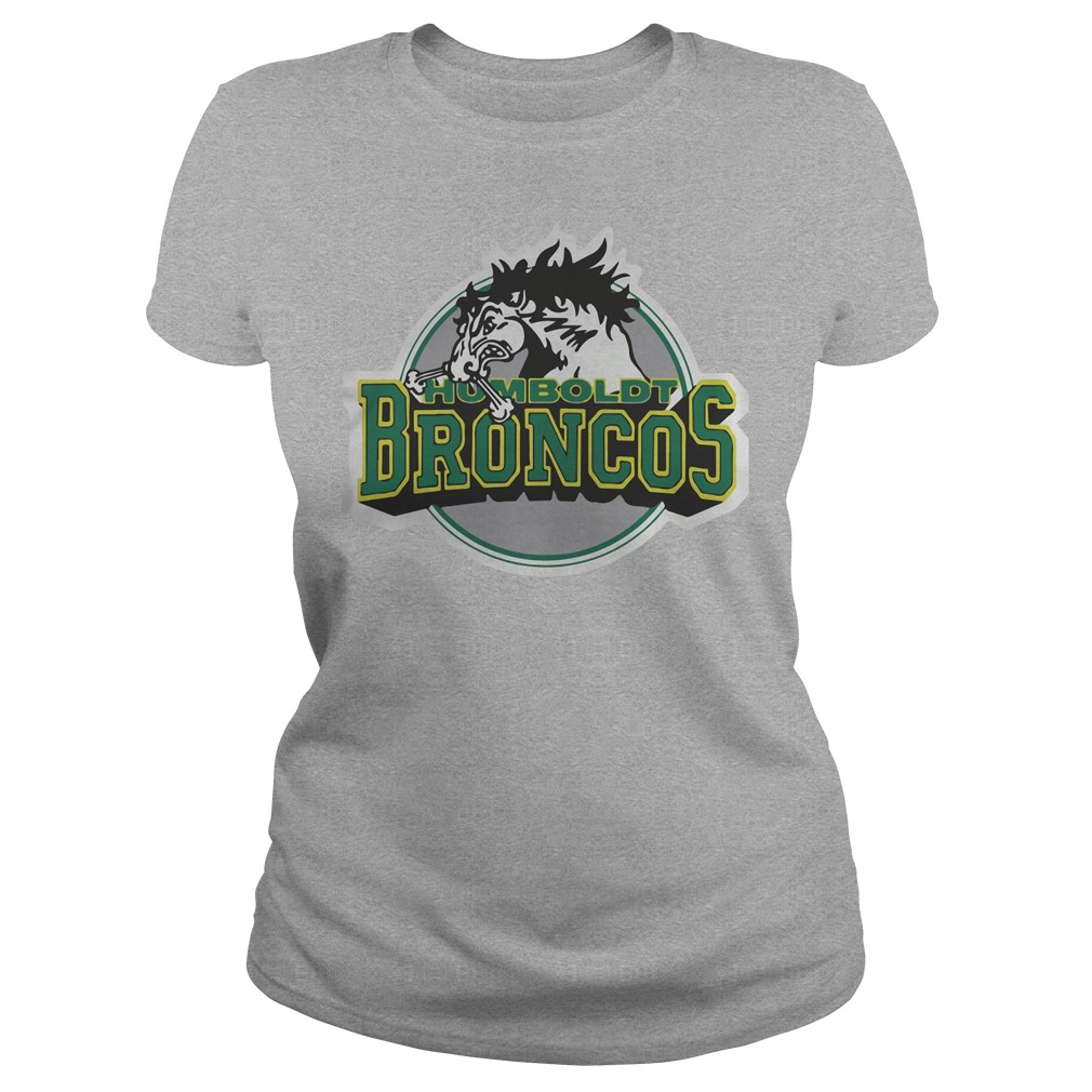 Humboldt Broncos Hockey Logo Ladies