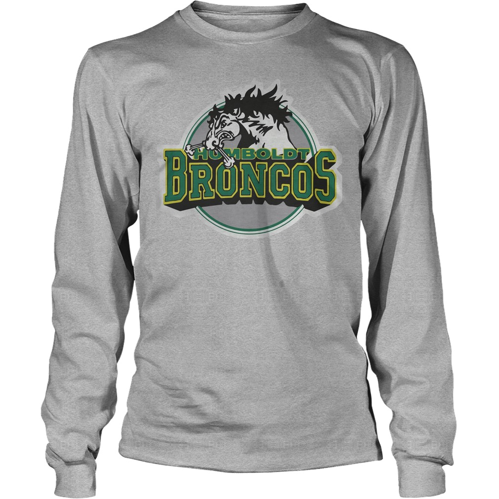 Humboldt Broncos Hockey Logo Longsleeve