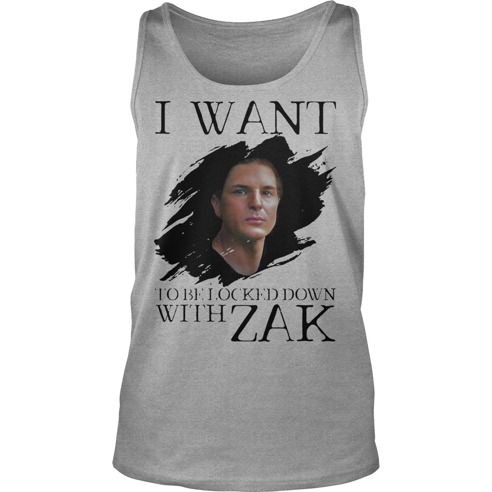 I Want Be Locked Down With Zak Bagans Ghost Adventures Shirt 6 I Want Be Locked Down With Zak Bagas Ghost Adventures Tanktop
