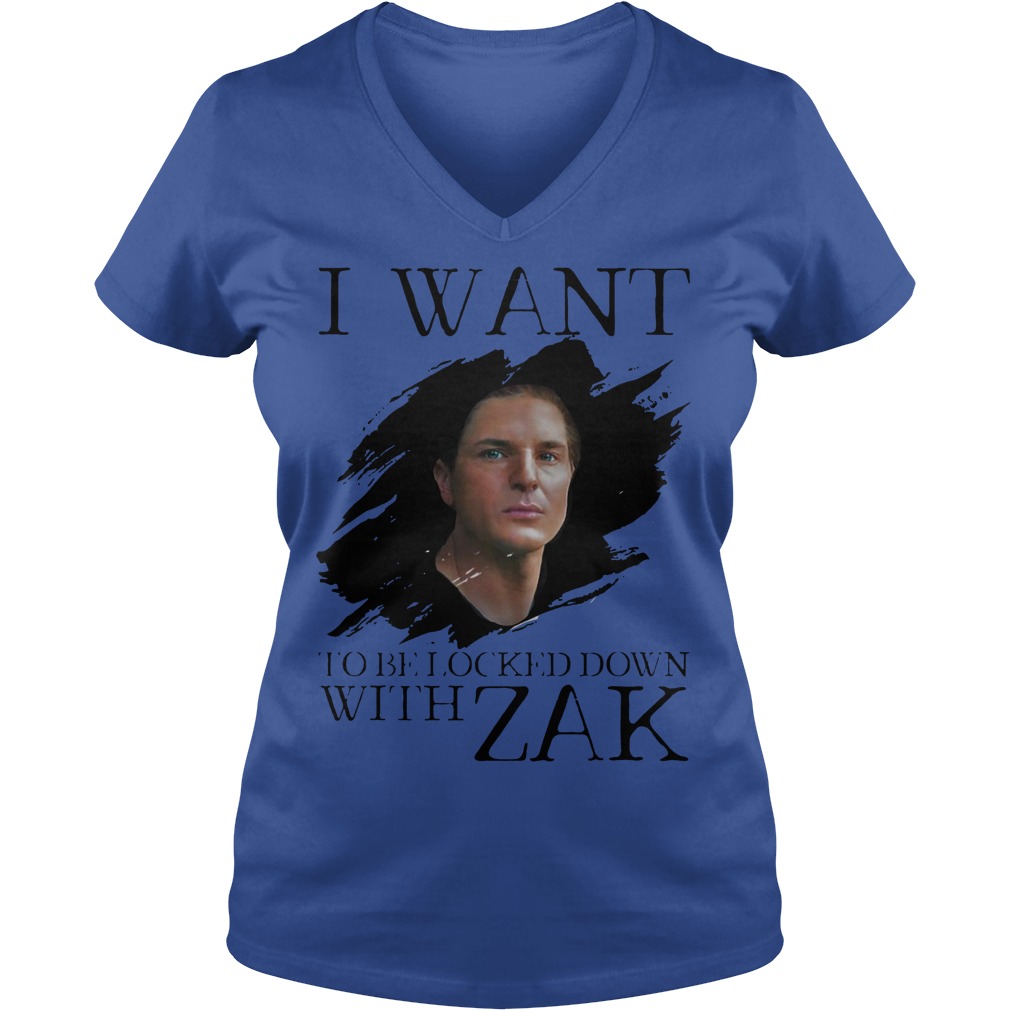 I Want Be Locked Down With Zak Bagans Ghost Adventures Shirt 5 I Want Be Locked Down With Zak Bagas Ghost Adventures V Neck
