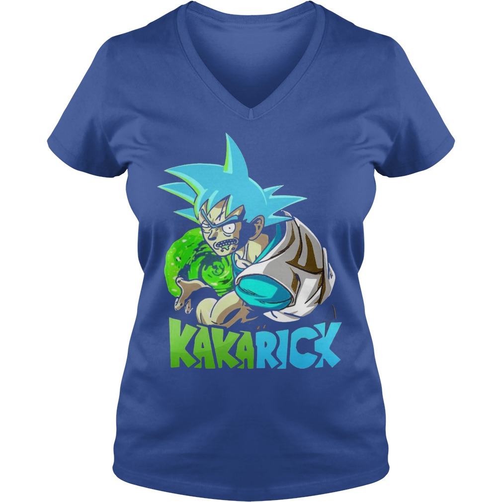 Rick Morty Dragon Ball Z Kakarick Shirt 5 Rick Morty Dragon Ball Z Kakarick V Neck