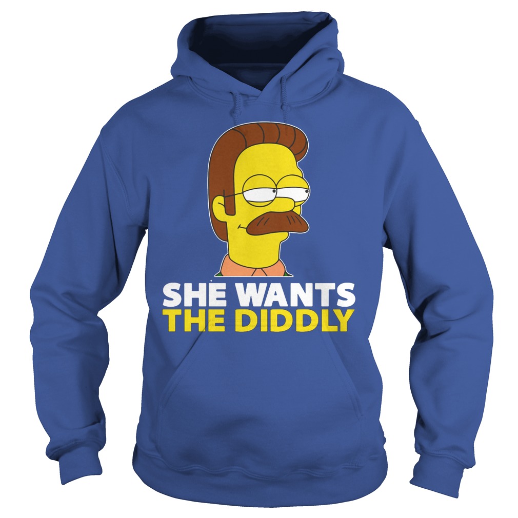 The Simpsons Ned Flanders She Wants The Diddly Hoodie