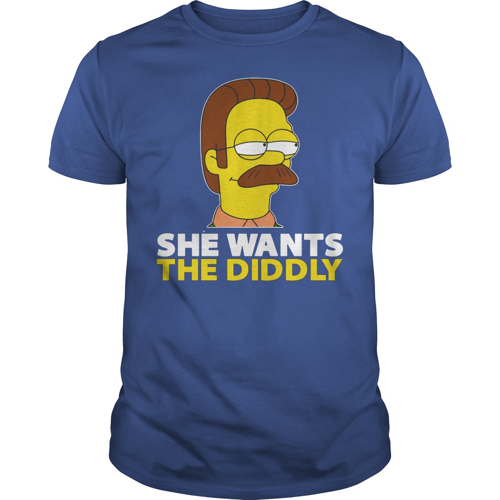 The Simpsons Ned Flanders She Wants The Diddly Shirt