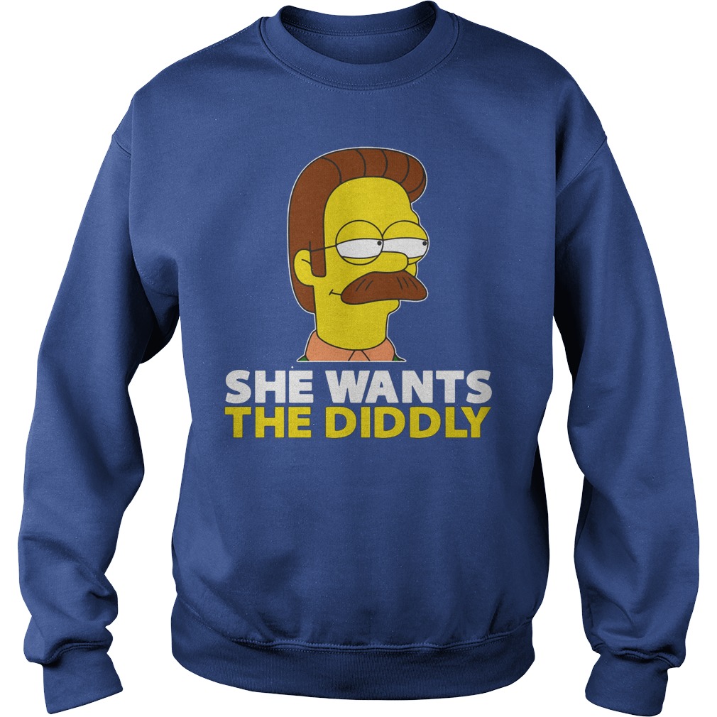 The Simpsons Ned Flanders She Wants The Diddly Sweater