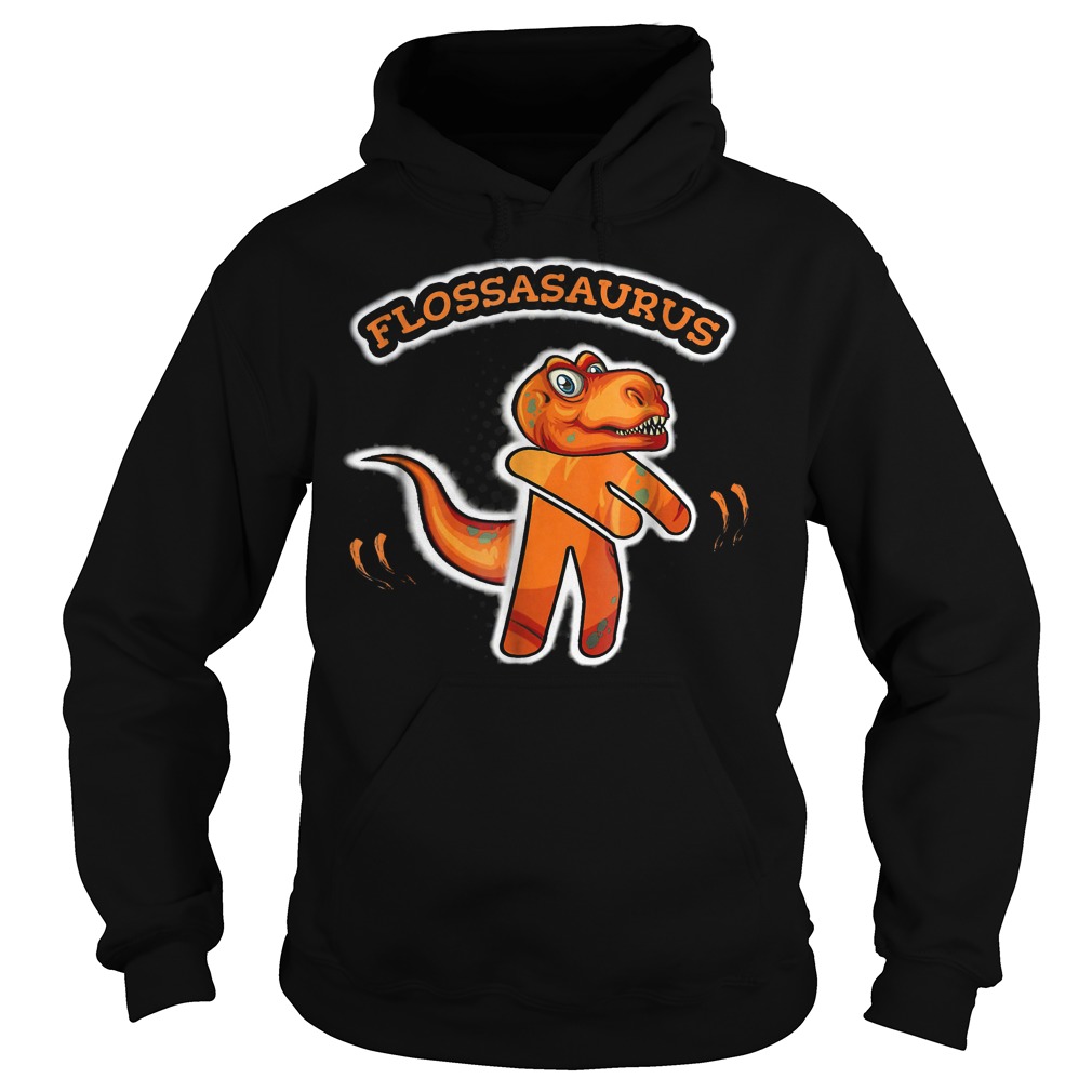 Flossa Saurus Dinosaur Hoodie