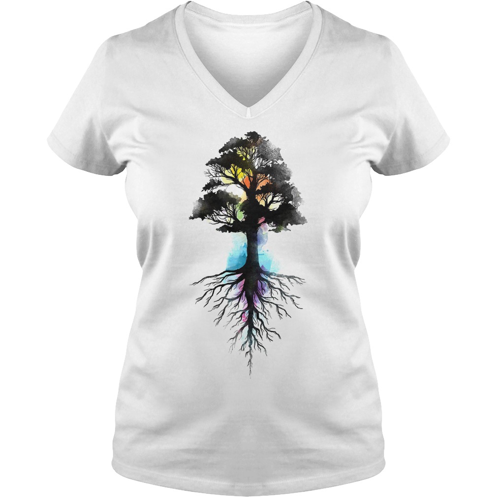 Tree Natural Source T-Shirt 5 Tree Natural Source V Neck