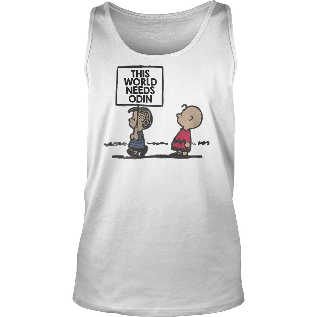 This World Needs Odin T-Shirt 5 This World Needs Odin T-Shirt Tank Top Unisex