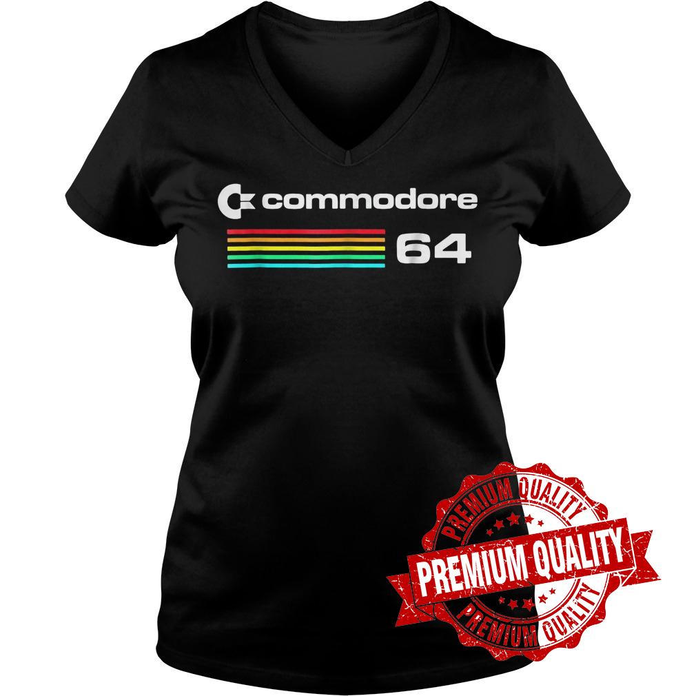 Premium Commodore 64 shirt Ladies V-Neck