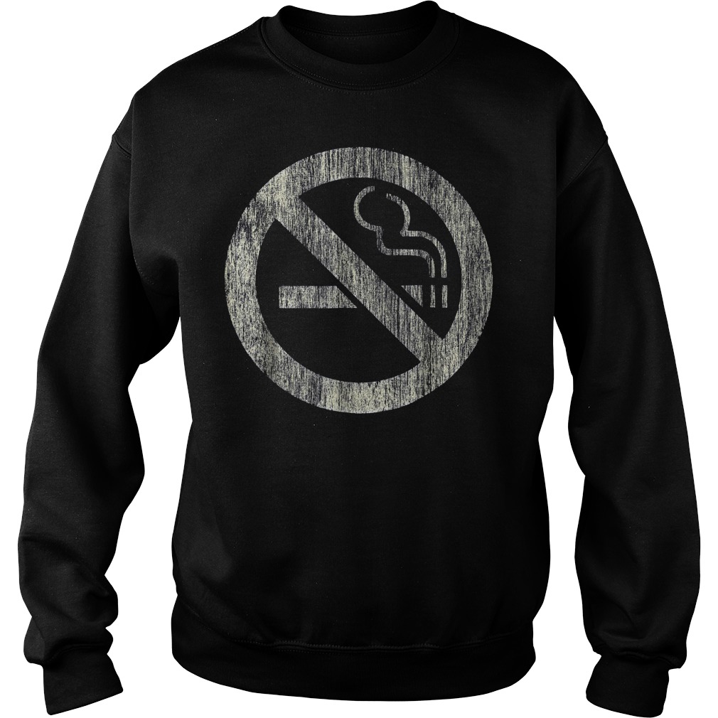 Retro No smoking Shirt Sweatshirt Unisex