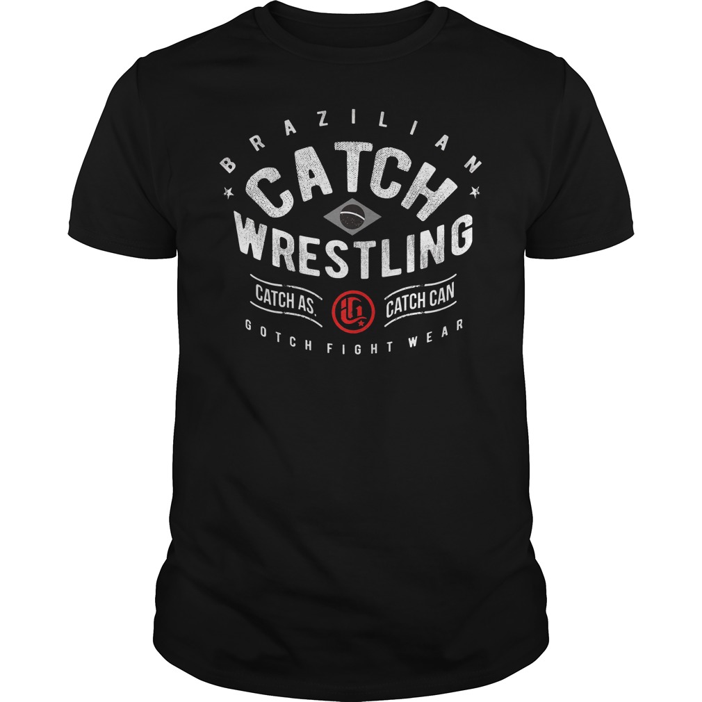 Brazilian catch Wrestling Gotch fight wear shirt